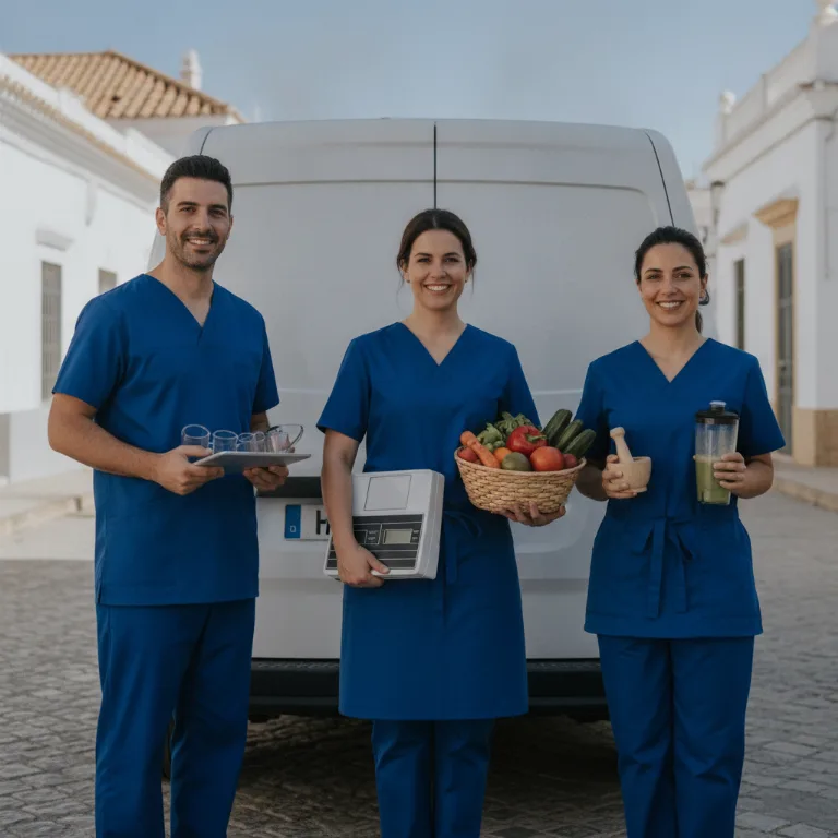 Dietista equipo en Viladecans